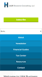 Mobile Screenshot of lhbusinessconsulting.com